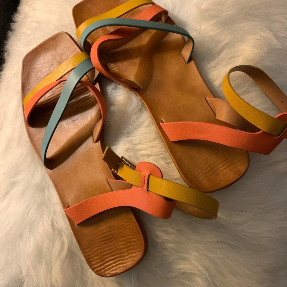 Multicolored sandals - Picture 6 of 9